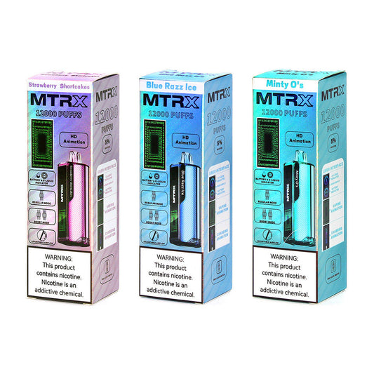 MTRX 12K Puffs (5 Pack)