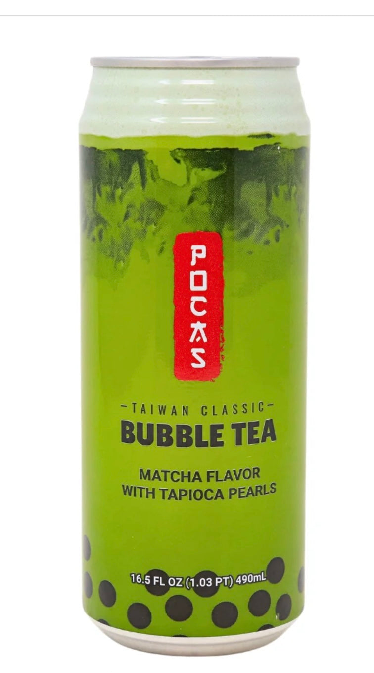 POCAS BUBBLE TEA *24 pack* (490 ML)