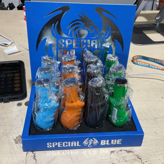 Special blue mini torch  lighter x 12