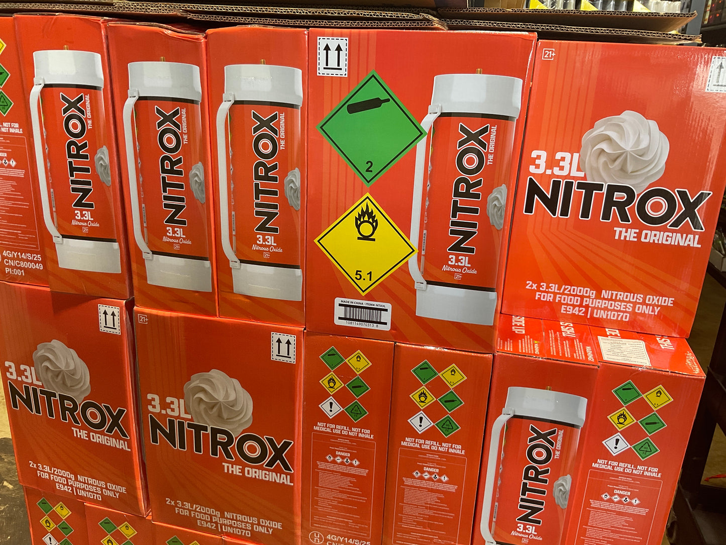 Nitrox 3.3 L Nitrous Oxide