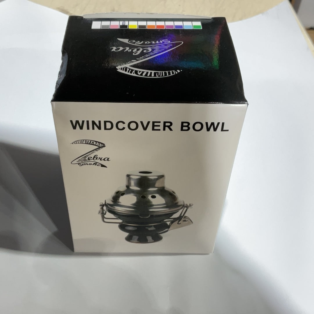 WIND COVER HOOKAH BOWL ZEBRA