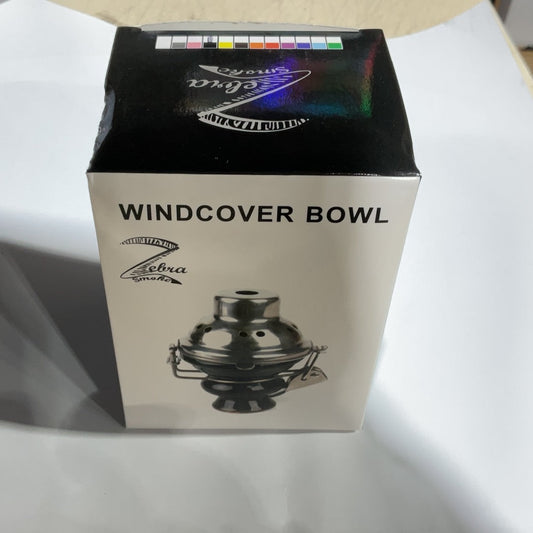 WIND COVER HOOKAH BOWL ZEBRA