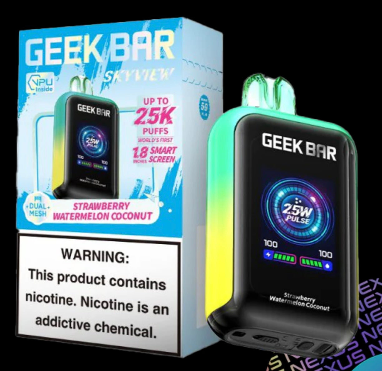 Geek Bar Skyview 25K Puffs (5 Pack)