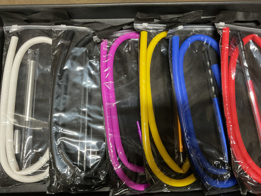 Zebra Silicon Hookah Hose