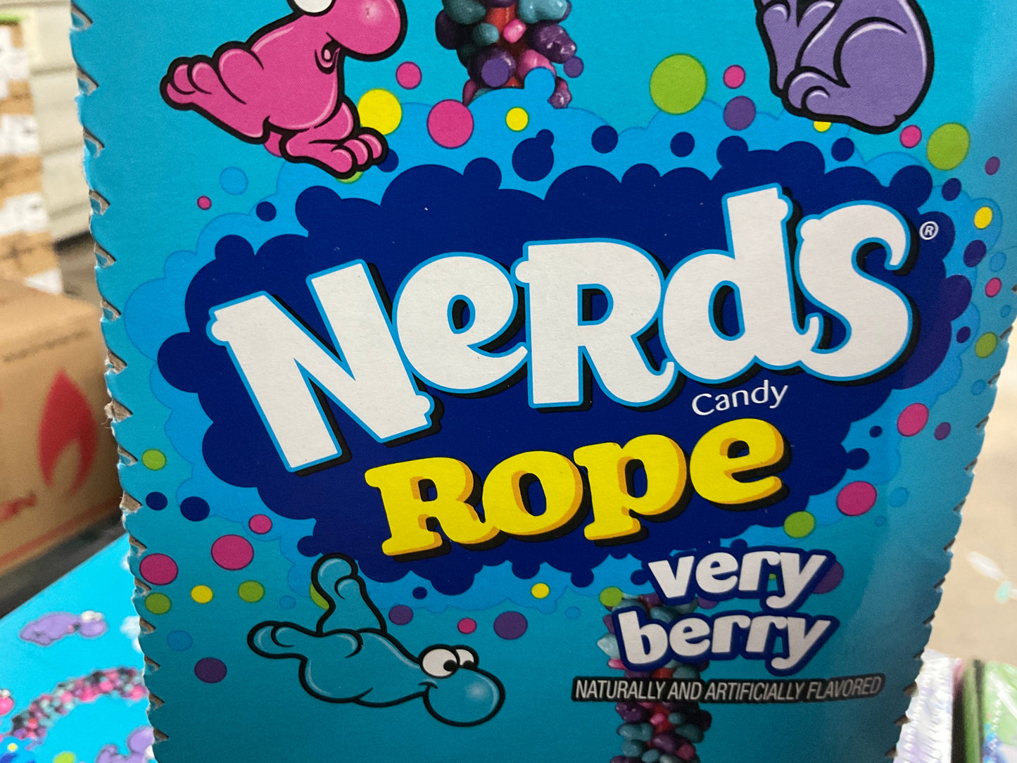 NERDS CANDY ROPE 0.92oz 24Ct