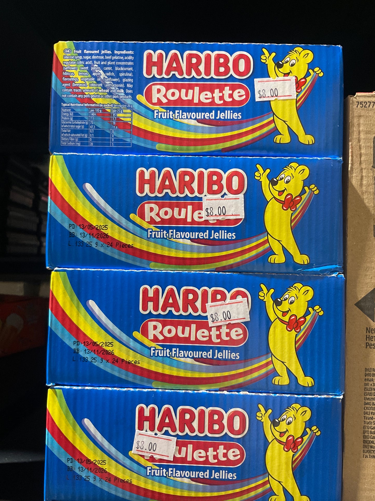 Haribo Roulette (25gx24)