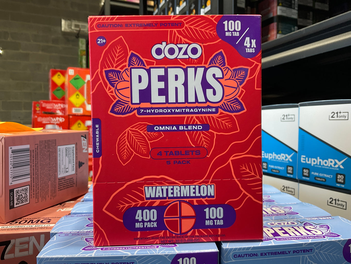 DOZO PERKES (7 Hydroxymitragynine) MELLOW BLEND *4 TABLES*