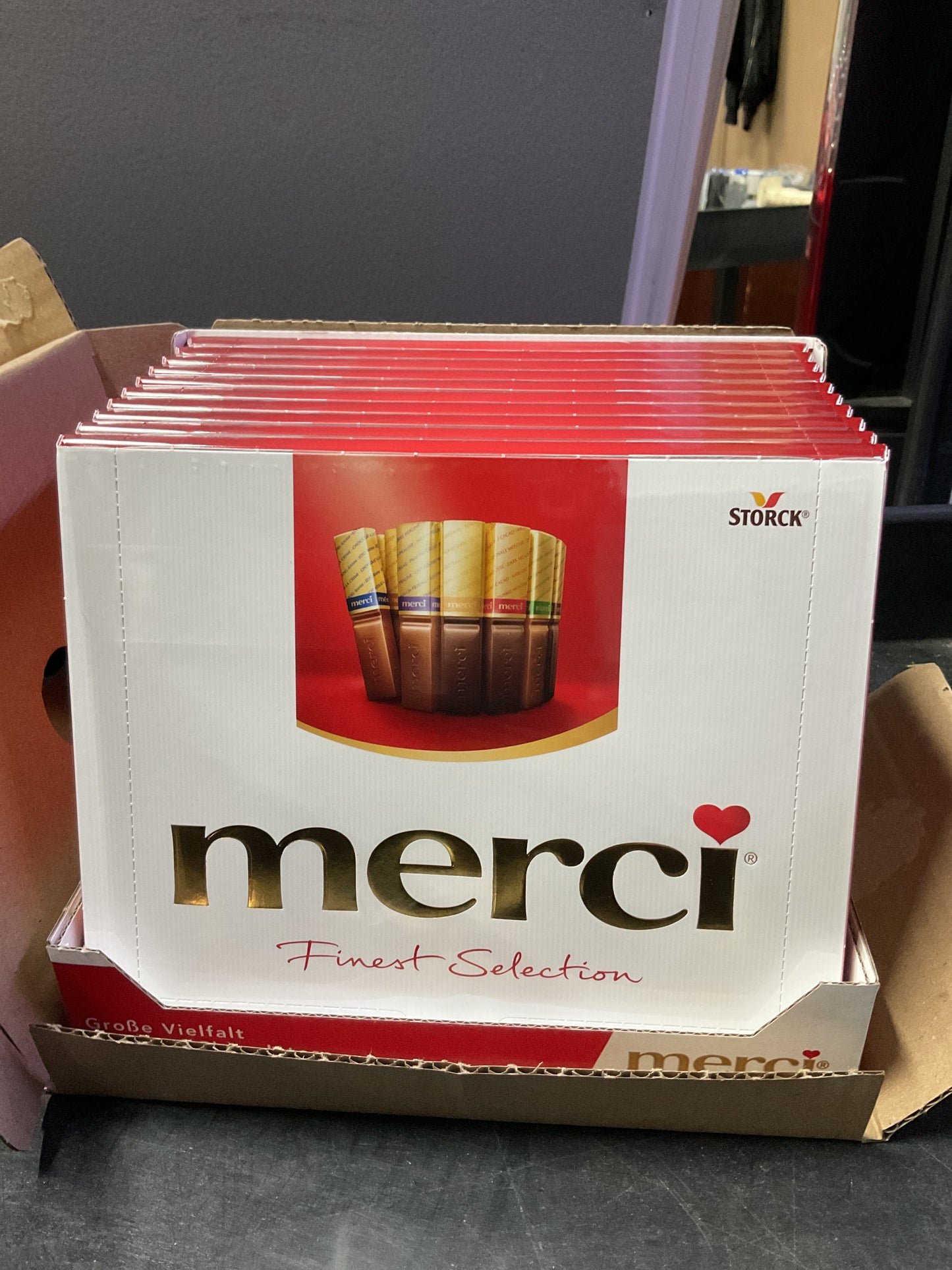MERCI BARS 250G (x12 pcs)