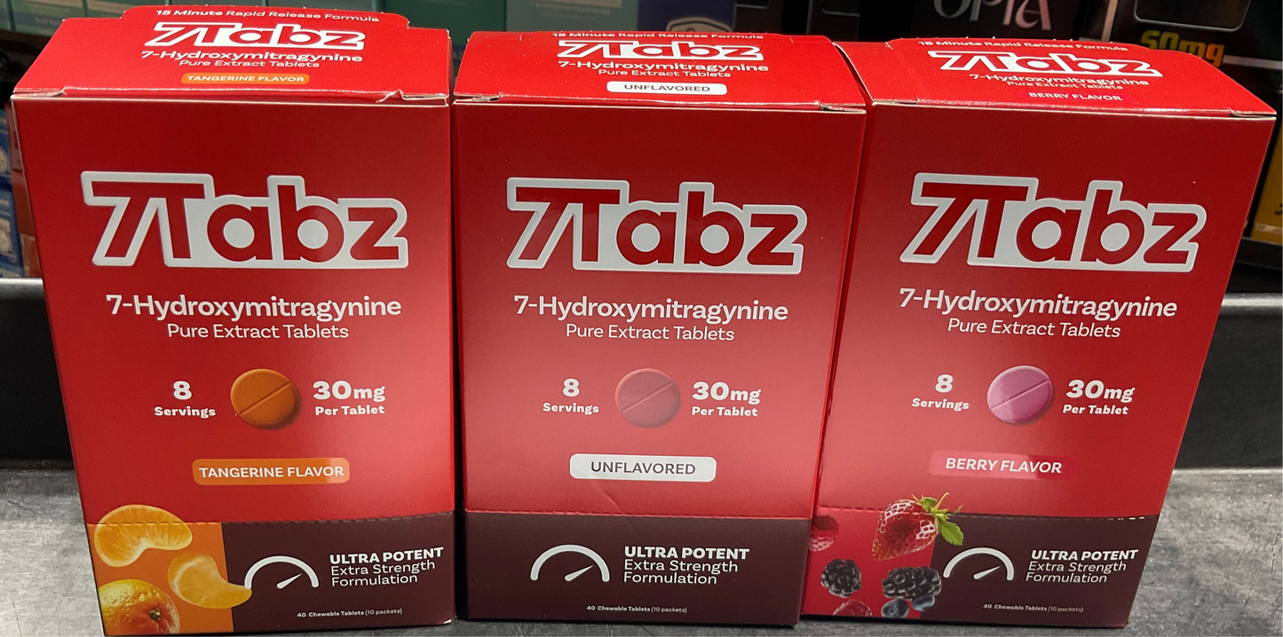 7 Tabz Hydroxymitragynine 30Mg 4 Capsules