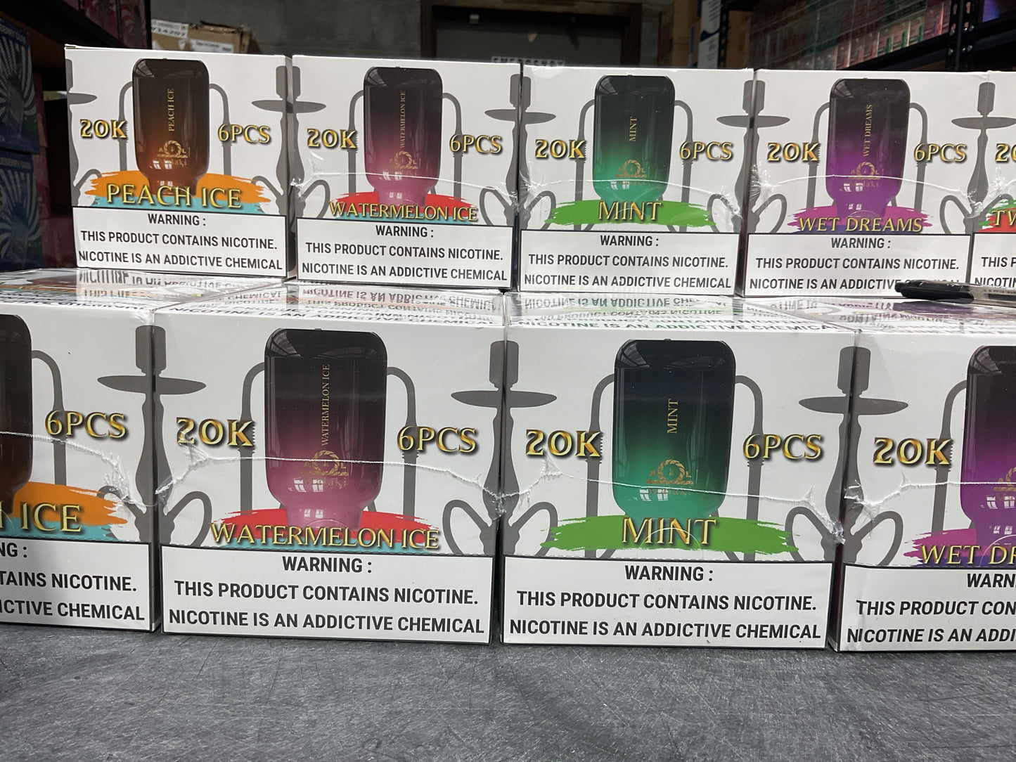Vapoka Hookah Vape Bowl 6 Pcs