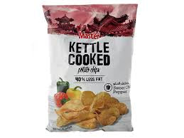 Master Kettle Cooked Chips 12 PCs