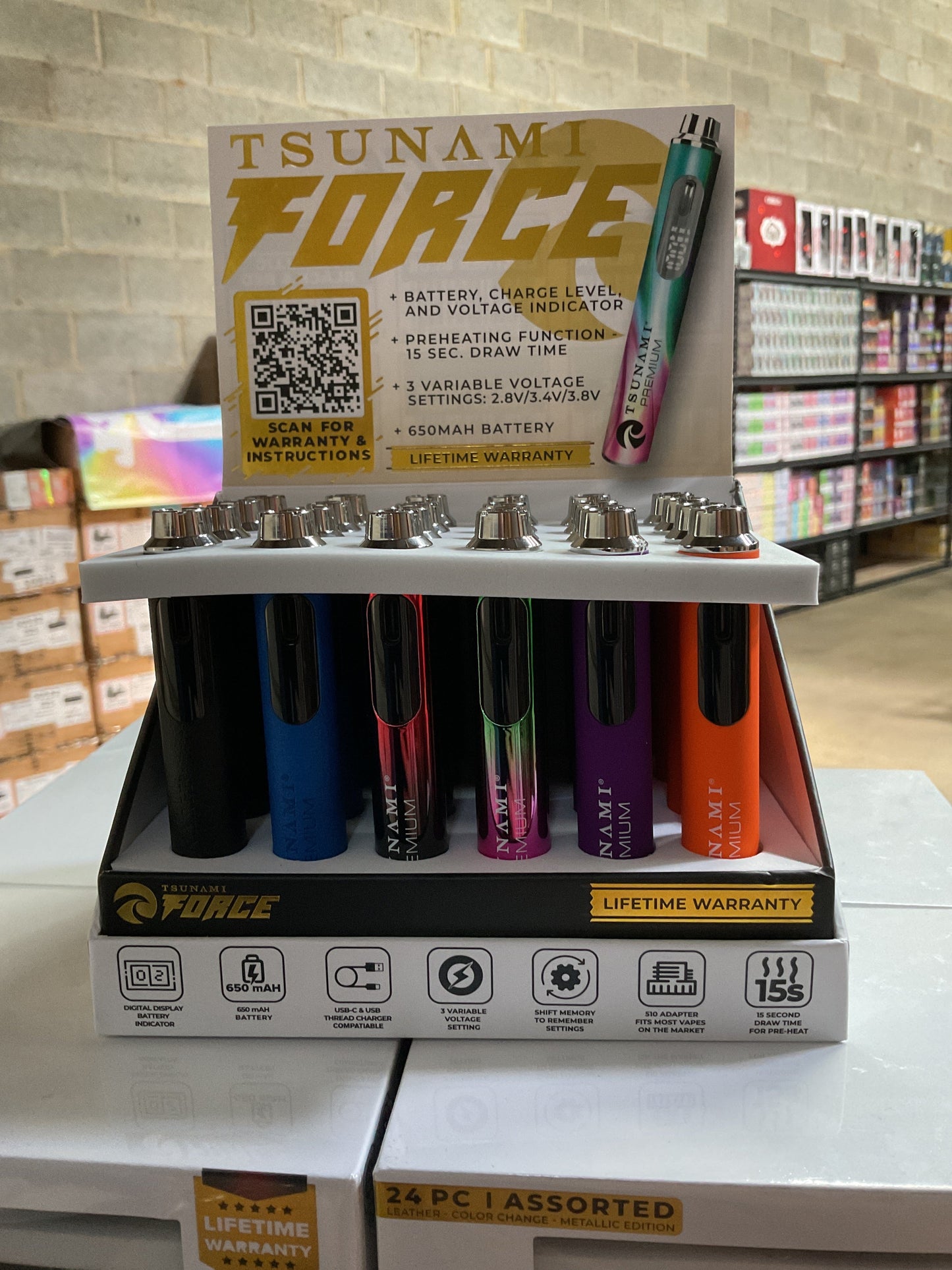 TSUNAMI FORCE (24 pcs) *BATTERY*