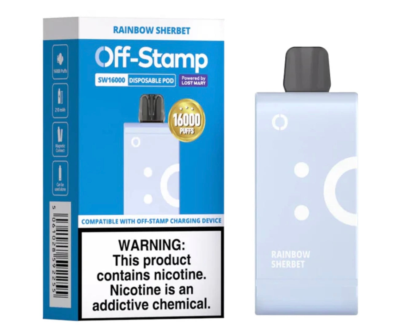 OFF STAMP SW16000 PUFFS (Disposable pod)