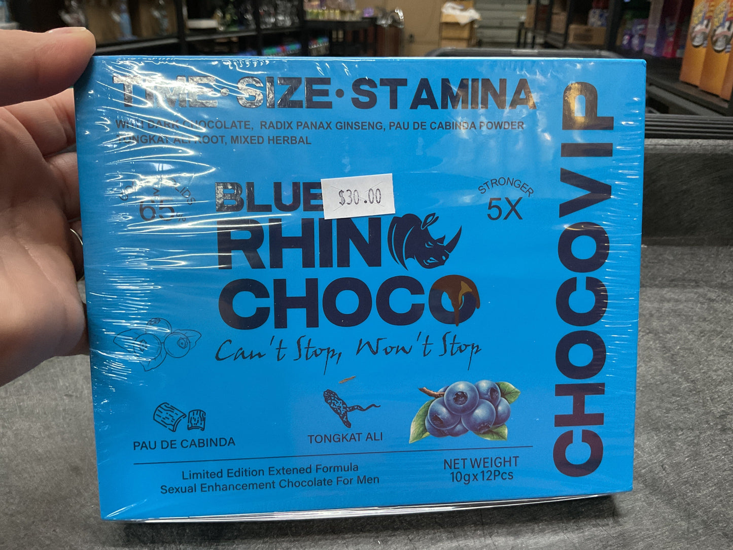 Rhino Chocolate 5x Stronger (12 Pcs)