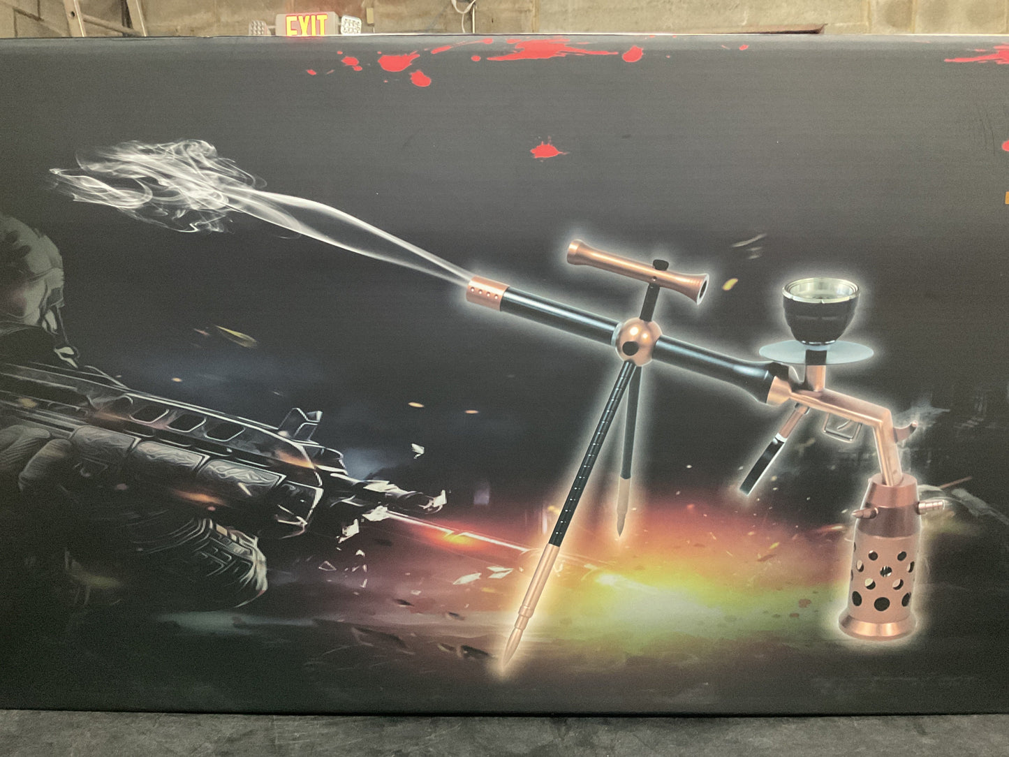 DuD Hookah XK01 Hit Man Hookah