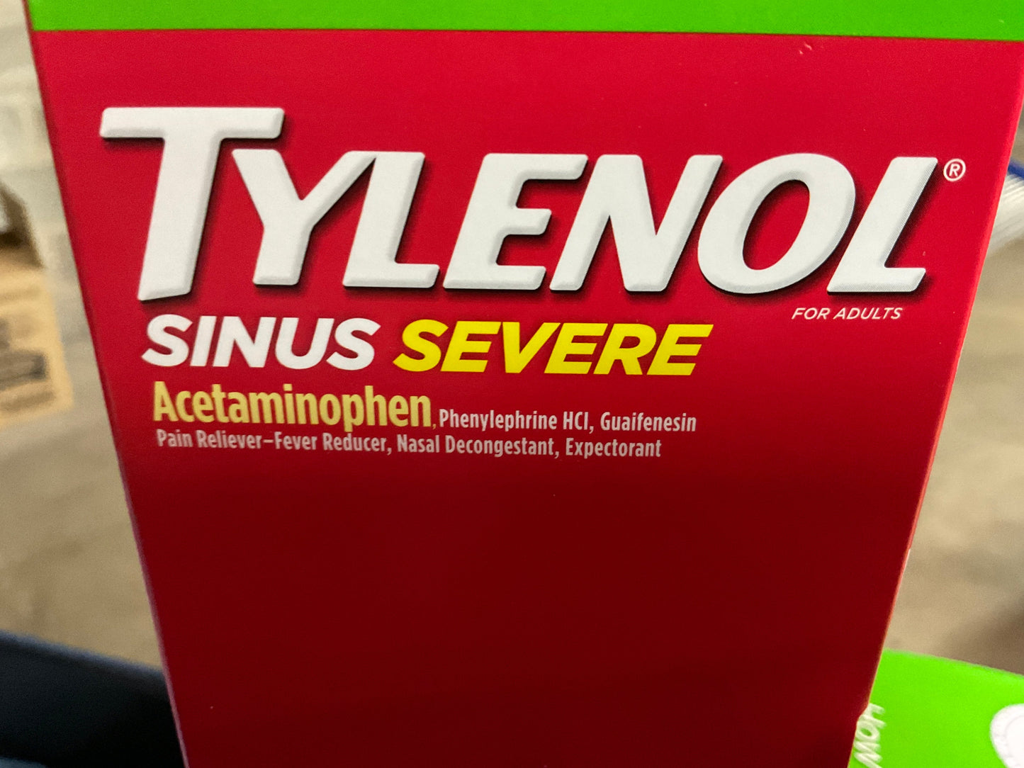 MD TYLENOL SINUS 20ct