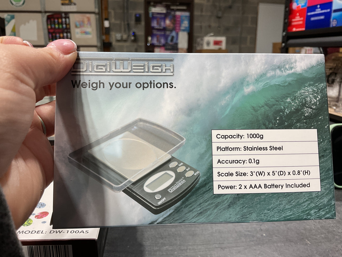 DigiWeigh Poseidon Series 1000g