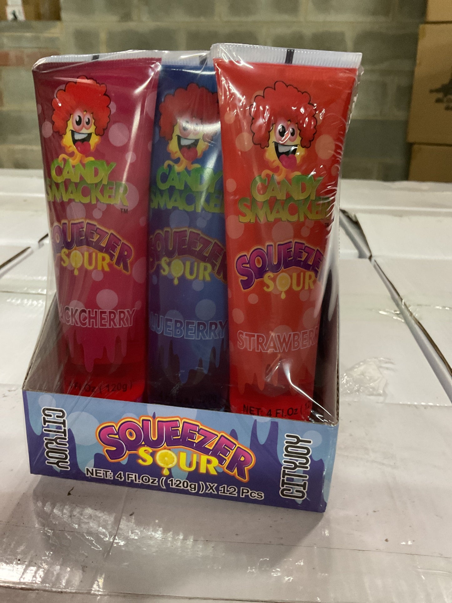 CITY JOY SQUEEZ SOUR 12 CT 12 pcs