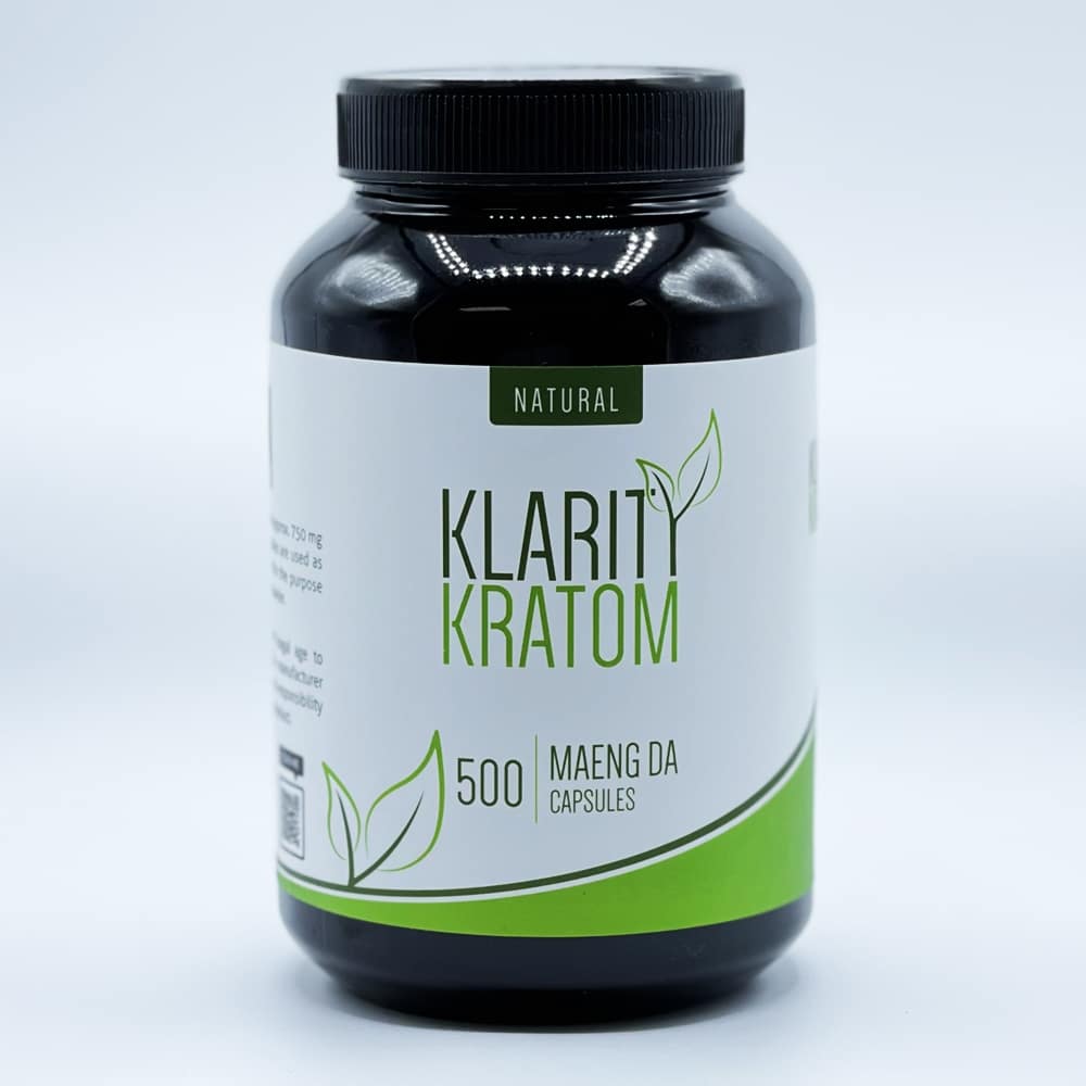 Klarity Kratom Natural (500 Capsules)