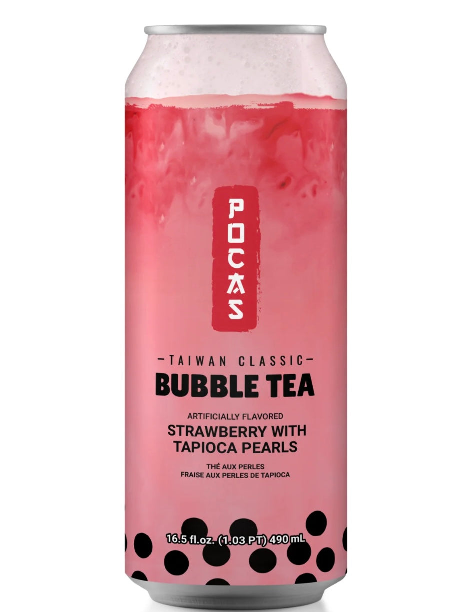 POCAS BUBBLE TEA *24 pack* (490 ML)