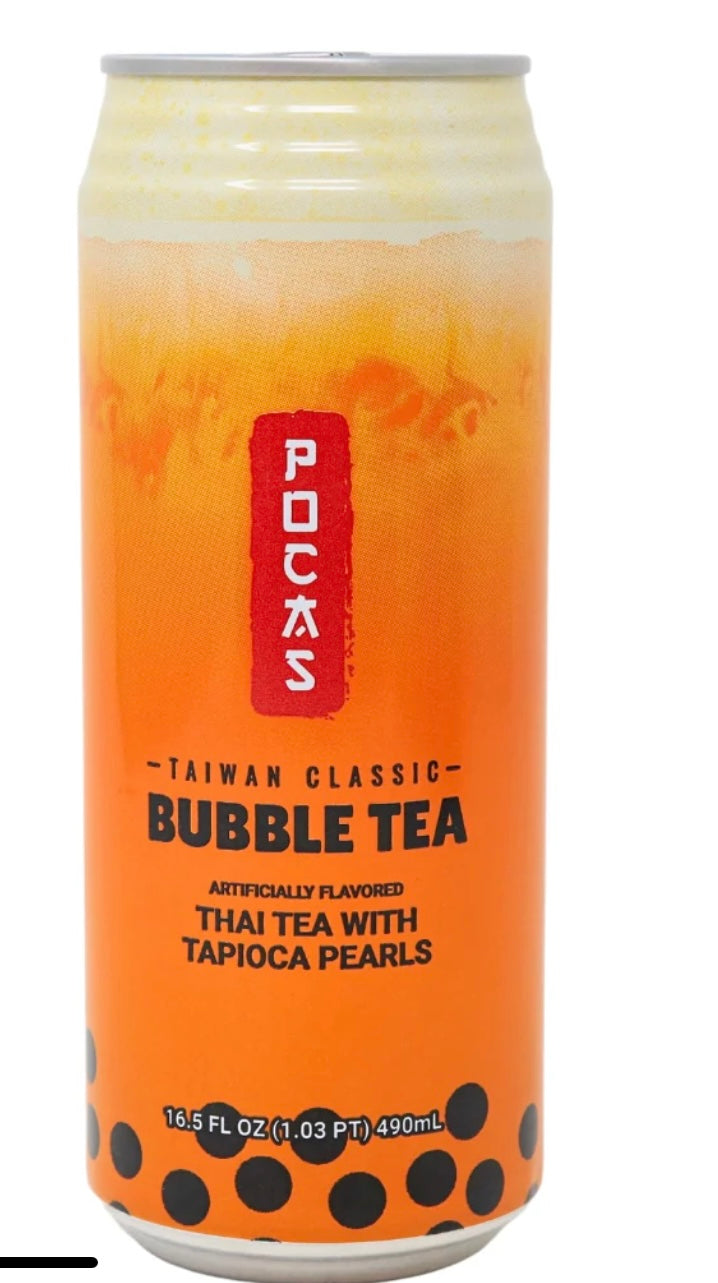 POCAS BUBBLE TEA *24 pack* (490 ML)