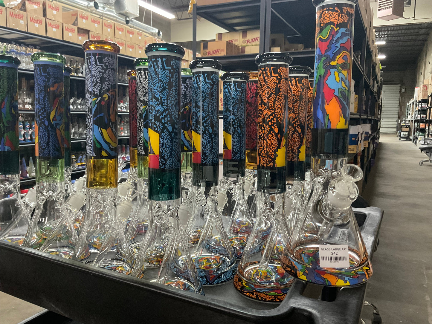 GLASS LARGE ART