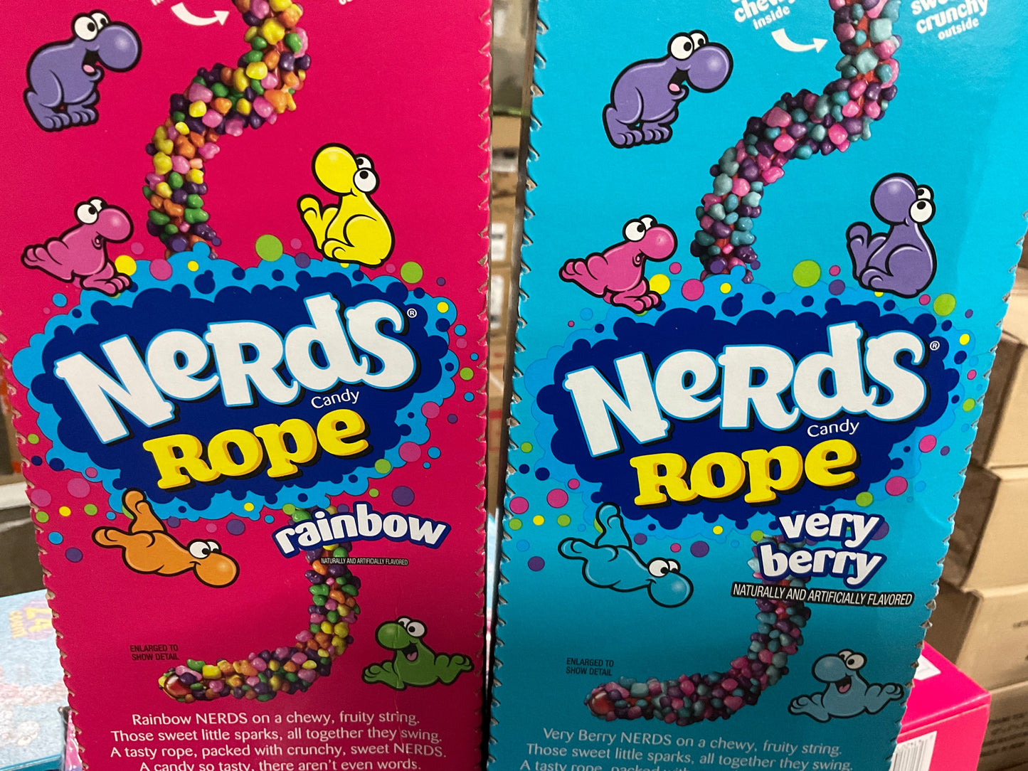NERDS CANDY ROPE 0.92oz 24Ct