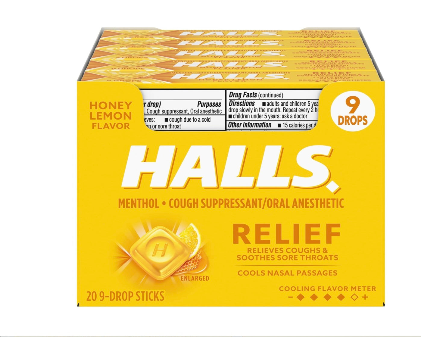 HALLS 33.5g 20CT