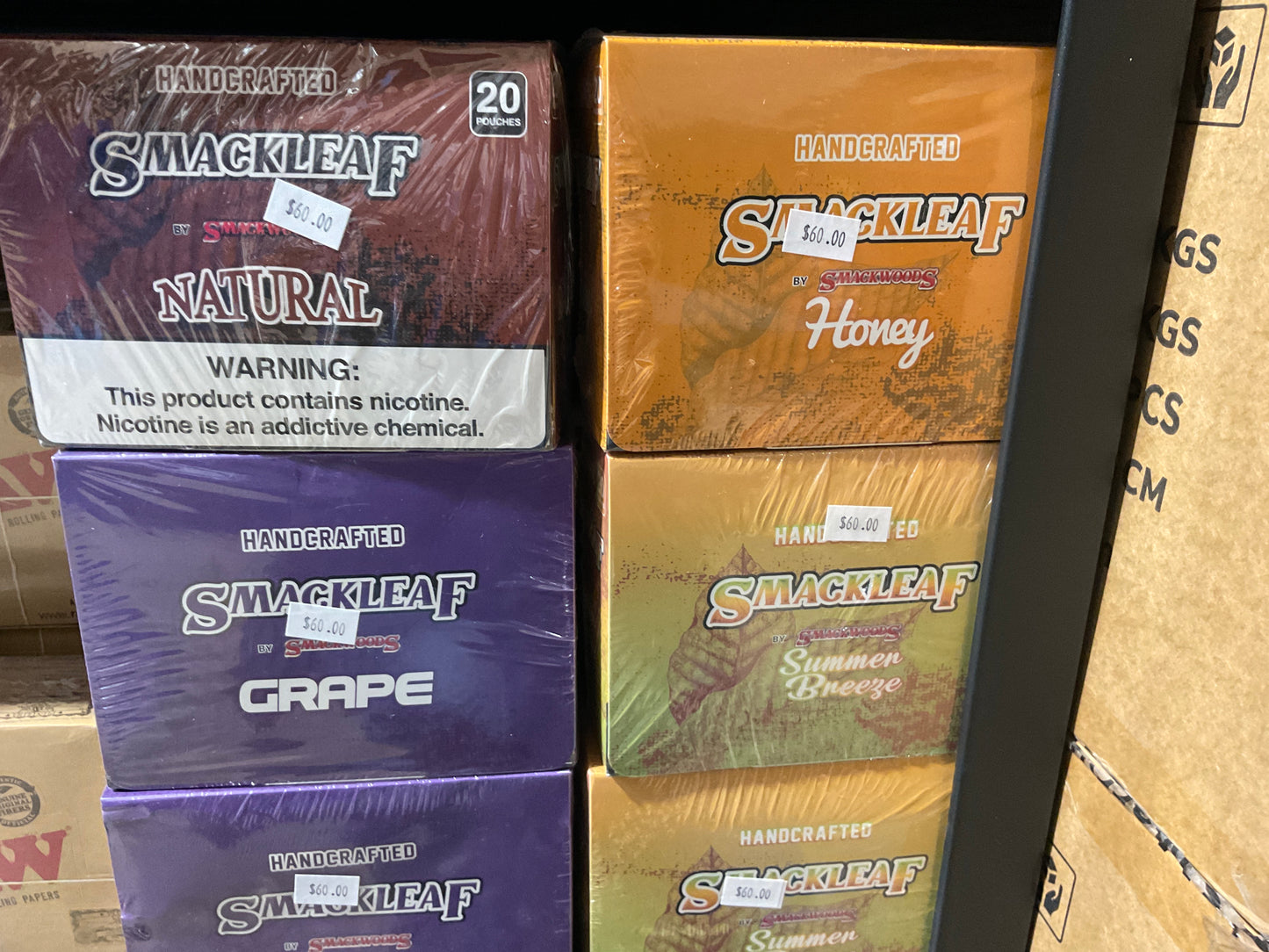 Handcrafted (Smackleaf) By: Smackwoods *20 Pouches