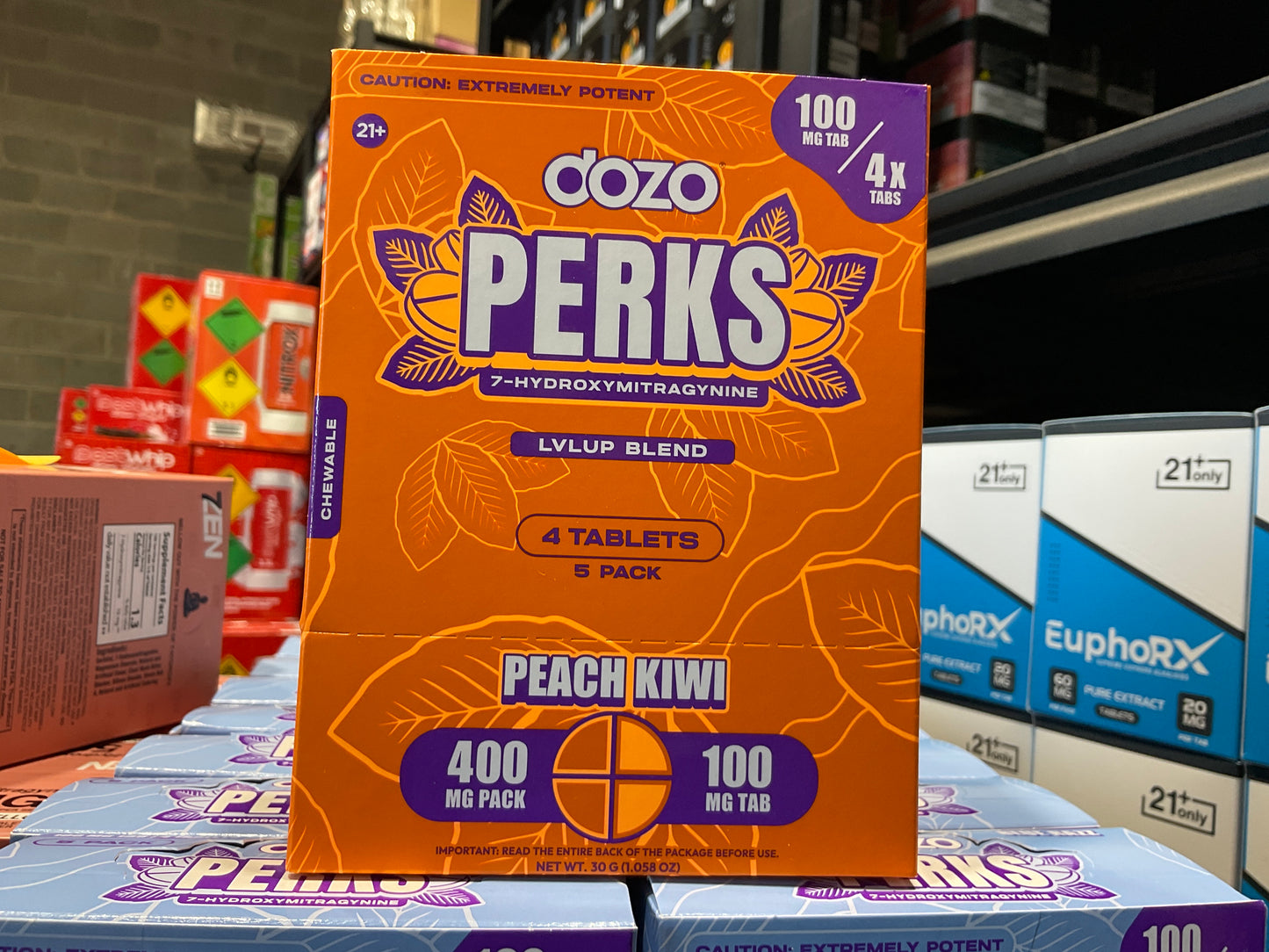 DOZO PERKES (7 Hydroxymitragynine) MELLOW BLEND *4 TABLES*