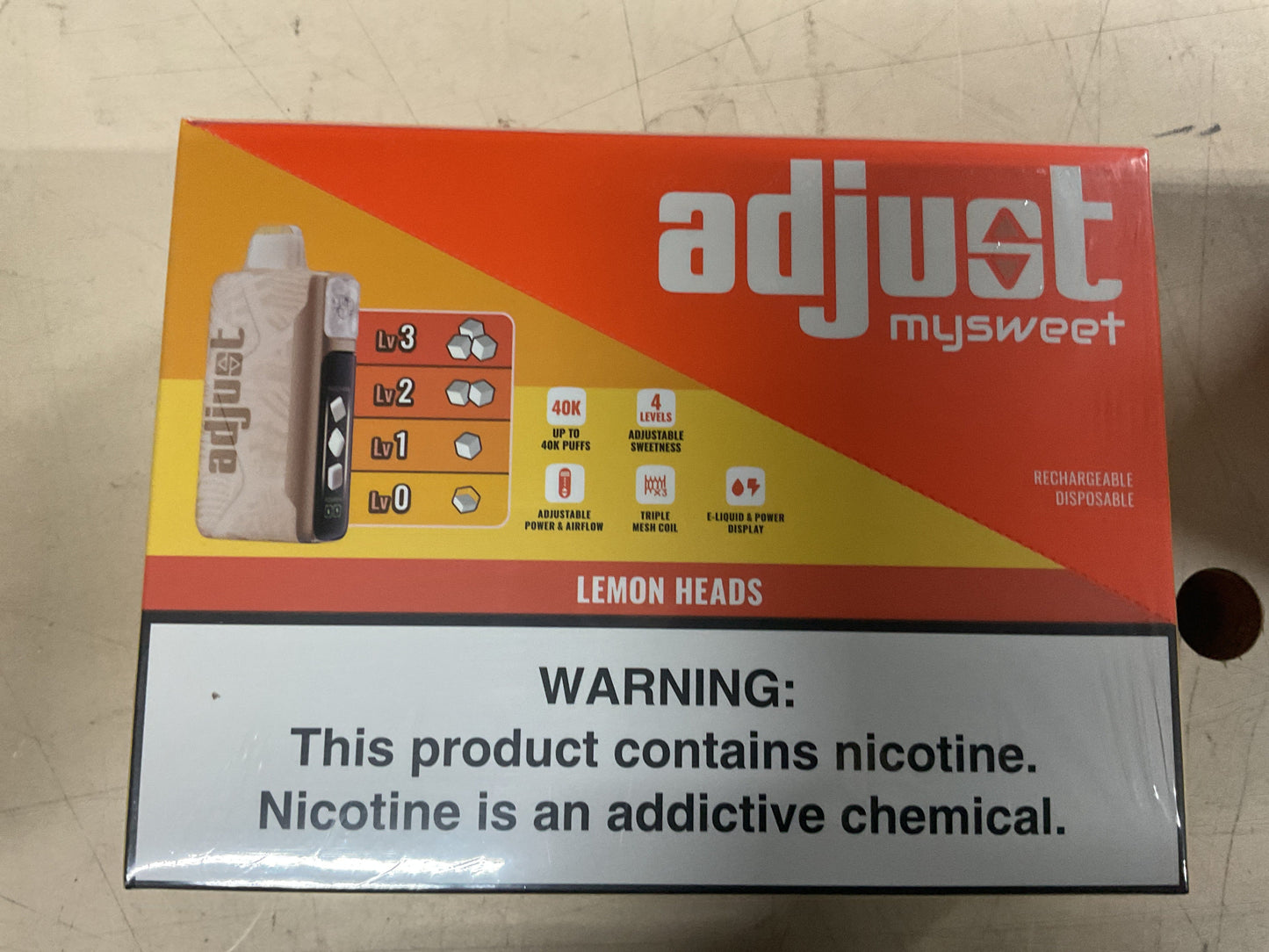 Adjust mysweet 40k