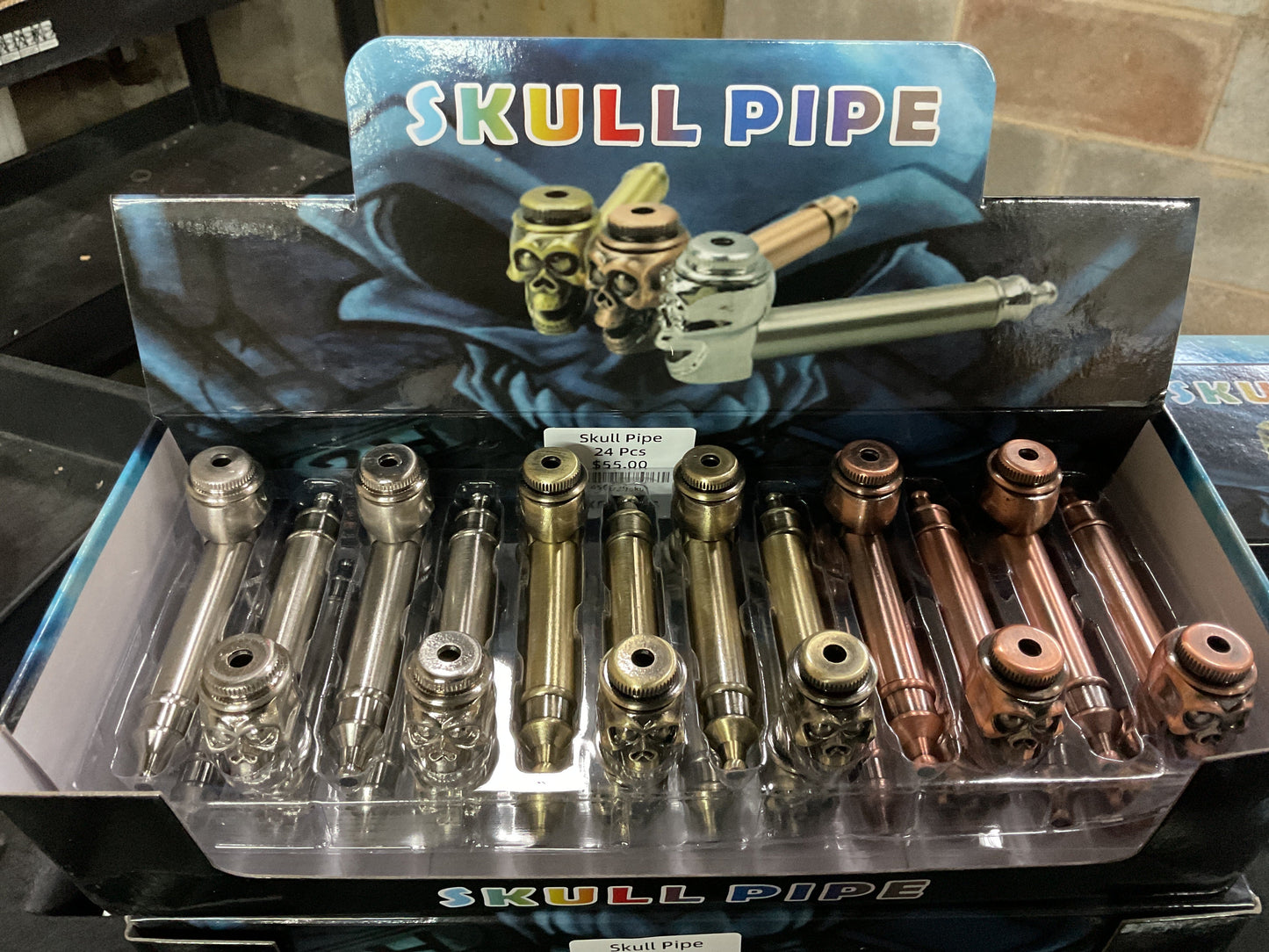 Skull Pipe 24 Pcs