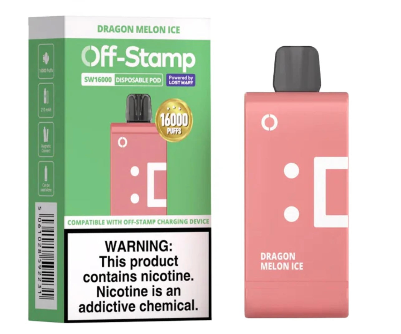 OFF STAMP SW16000 PUFFS (Disposable pod)