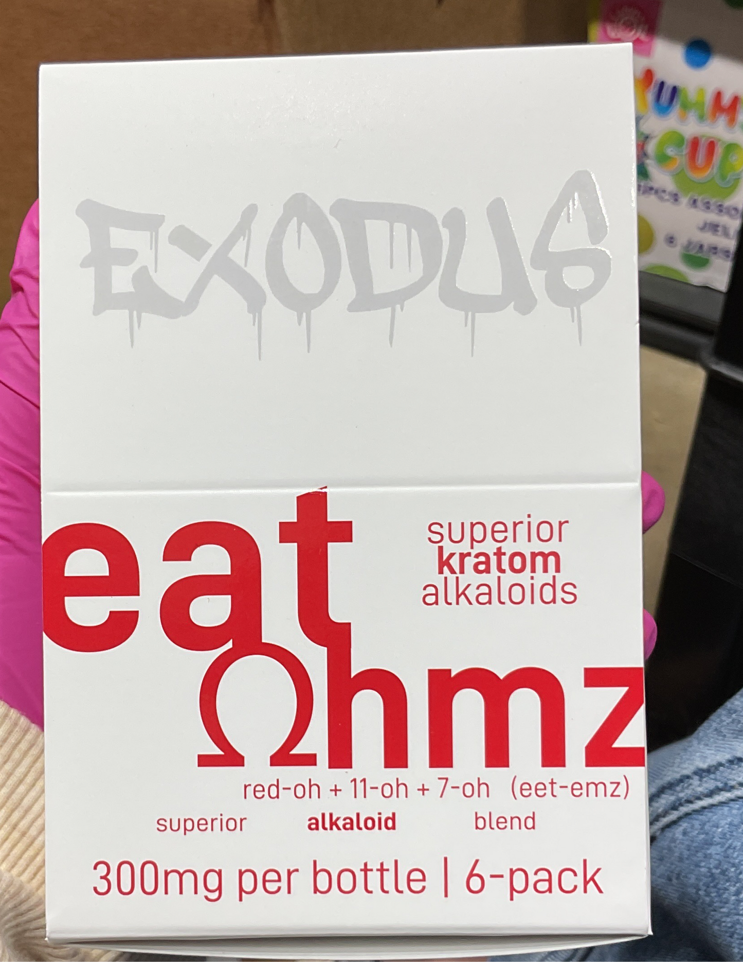 Eat OHMZ Red-OH+7-Hydroxy+8-Hydrosy 6 Jars