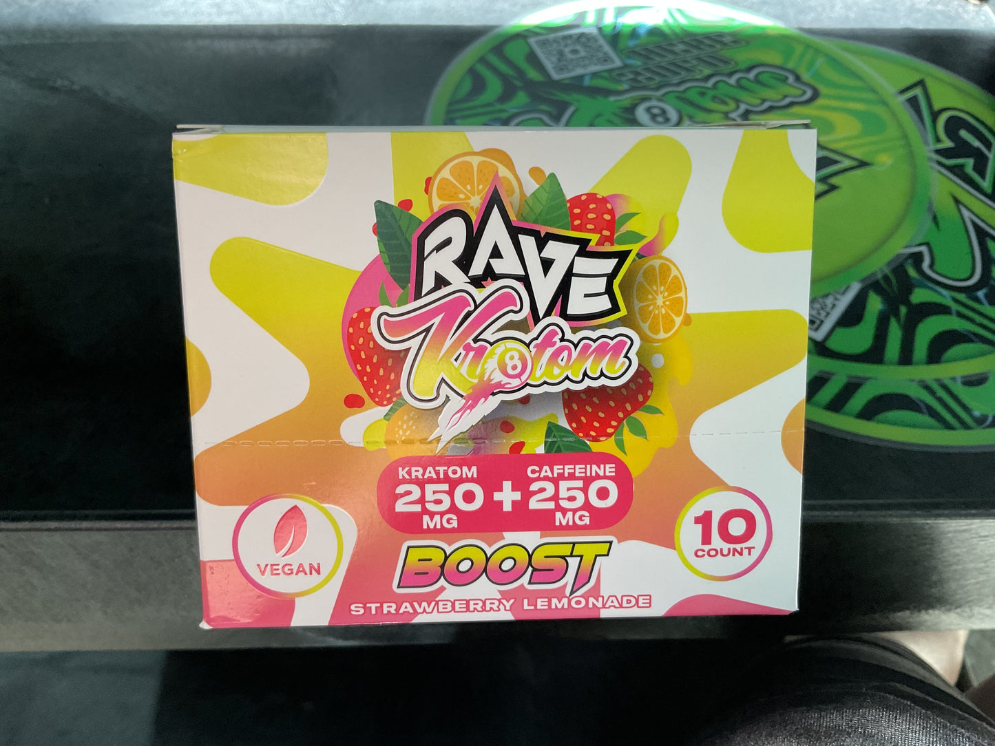 Rave Kratom Gummies (6 Pcs)