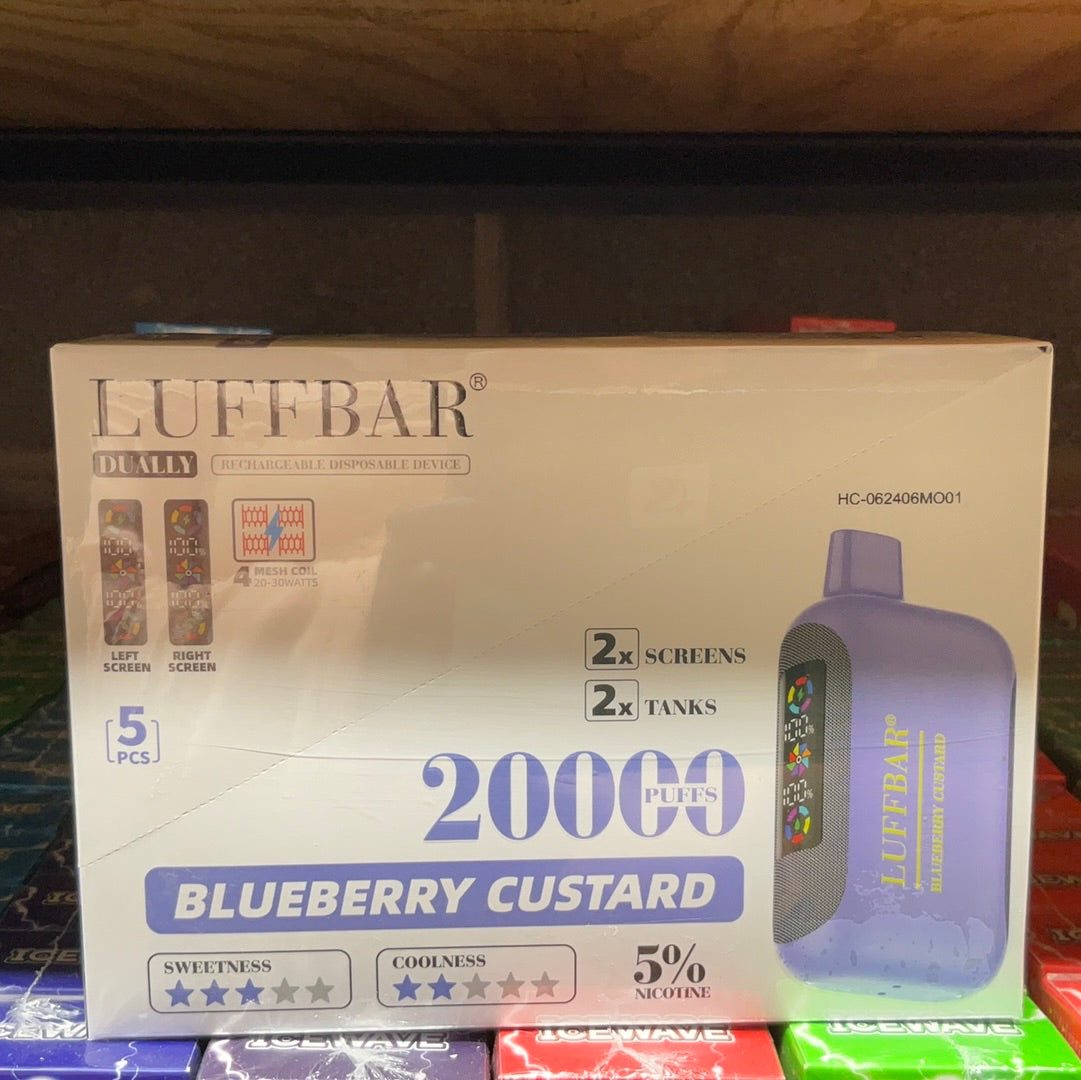 LuffBar Dually 20k Puffs (5 Pack)