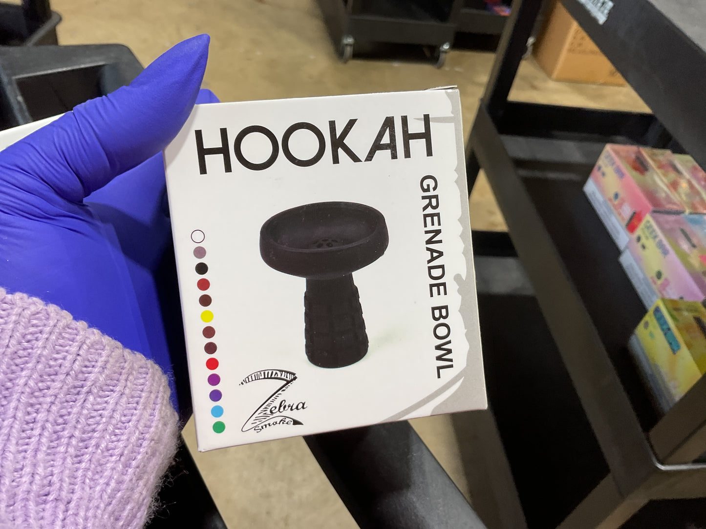 Hookah Grenade Bowl silicone