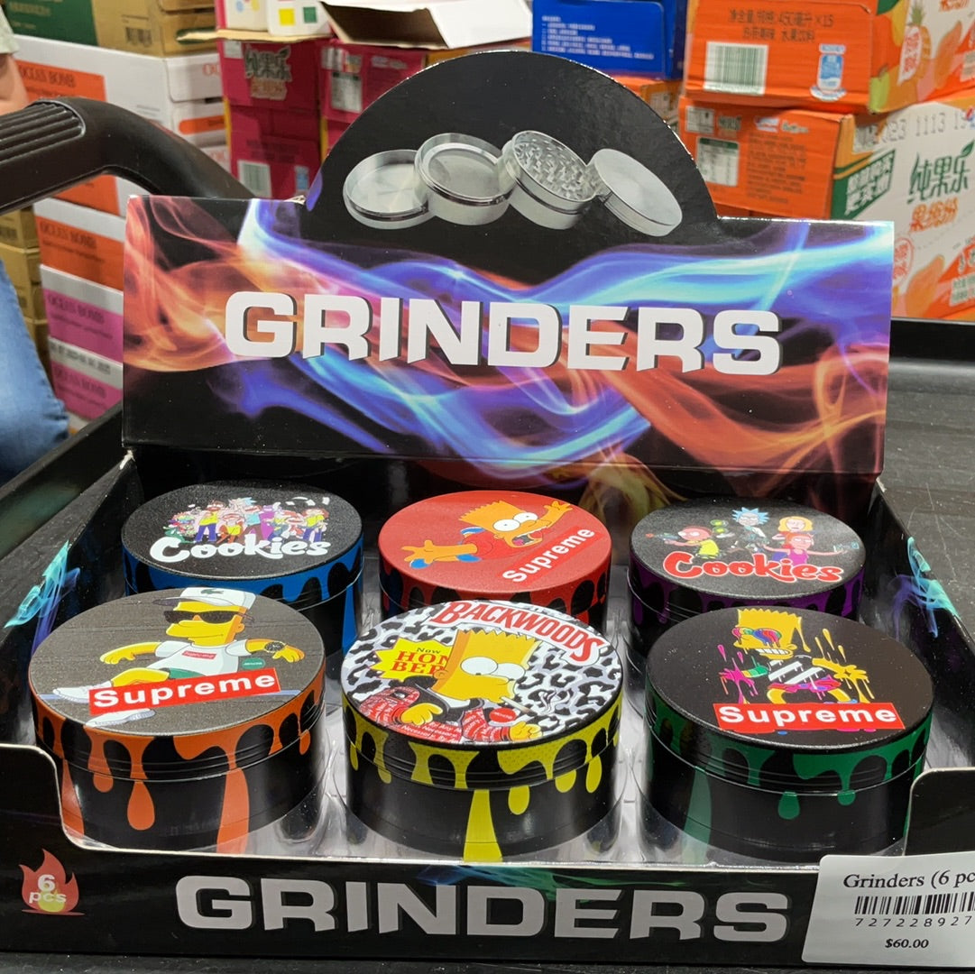 GRINDERS (6 pcs)