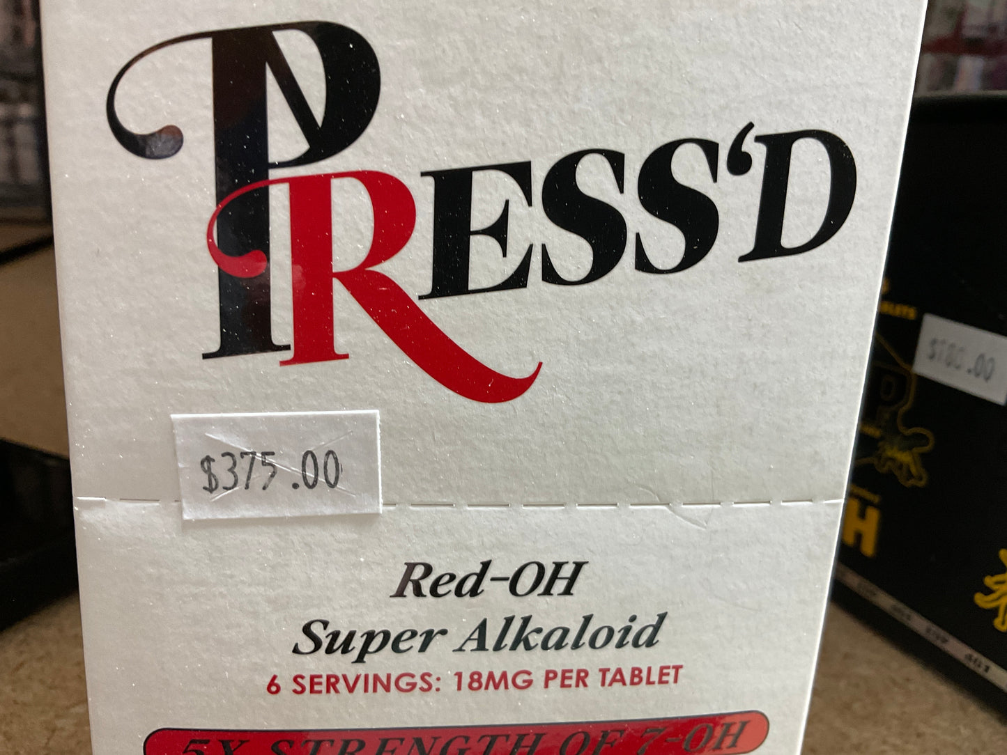 Press’d Red-Oh Super Alkaloid