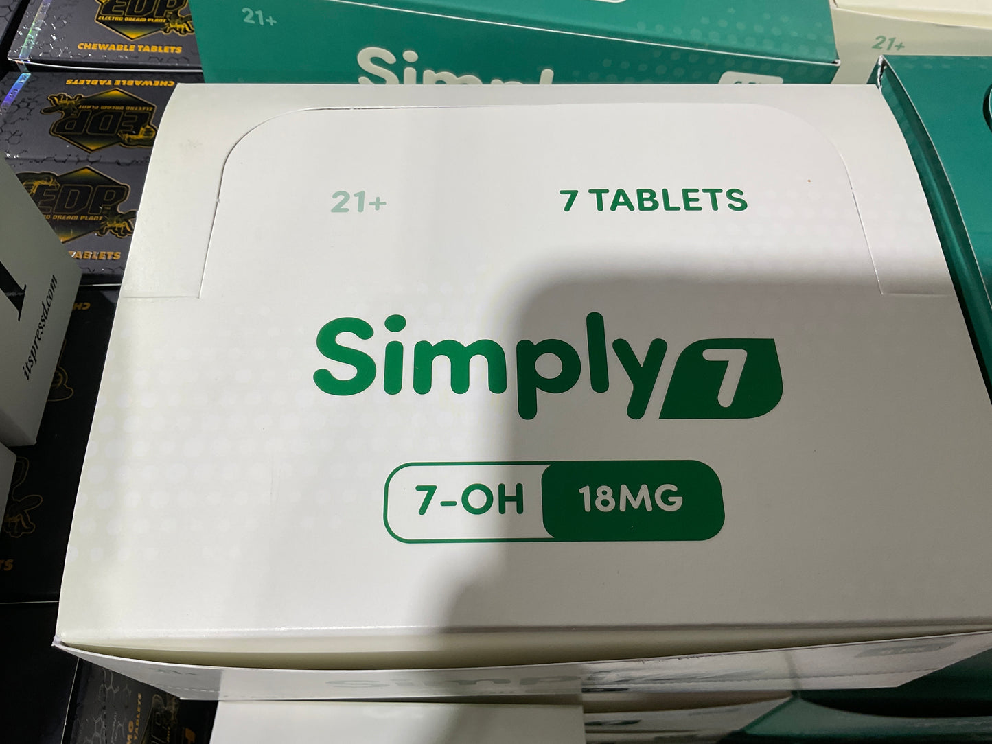 Simply7 extra strength 18mg 7 tablets