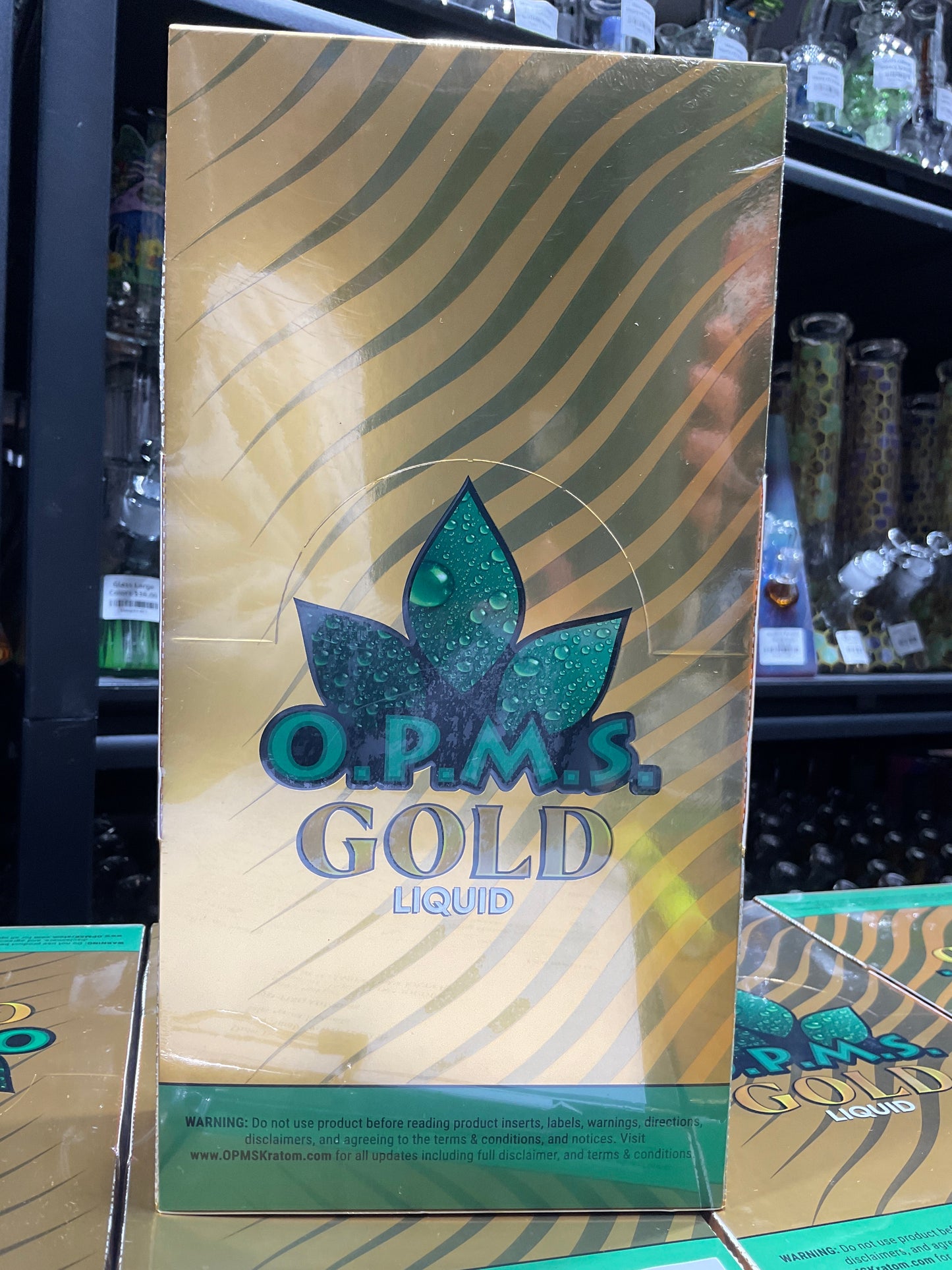 O.P.M.S. Gold Liquid Kratom Shots (50 ct)