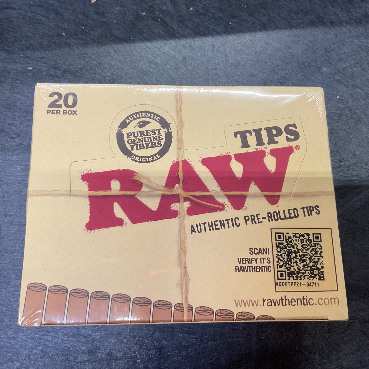 Raw tips Authentic Pre-Rolled tips