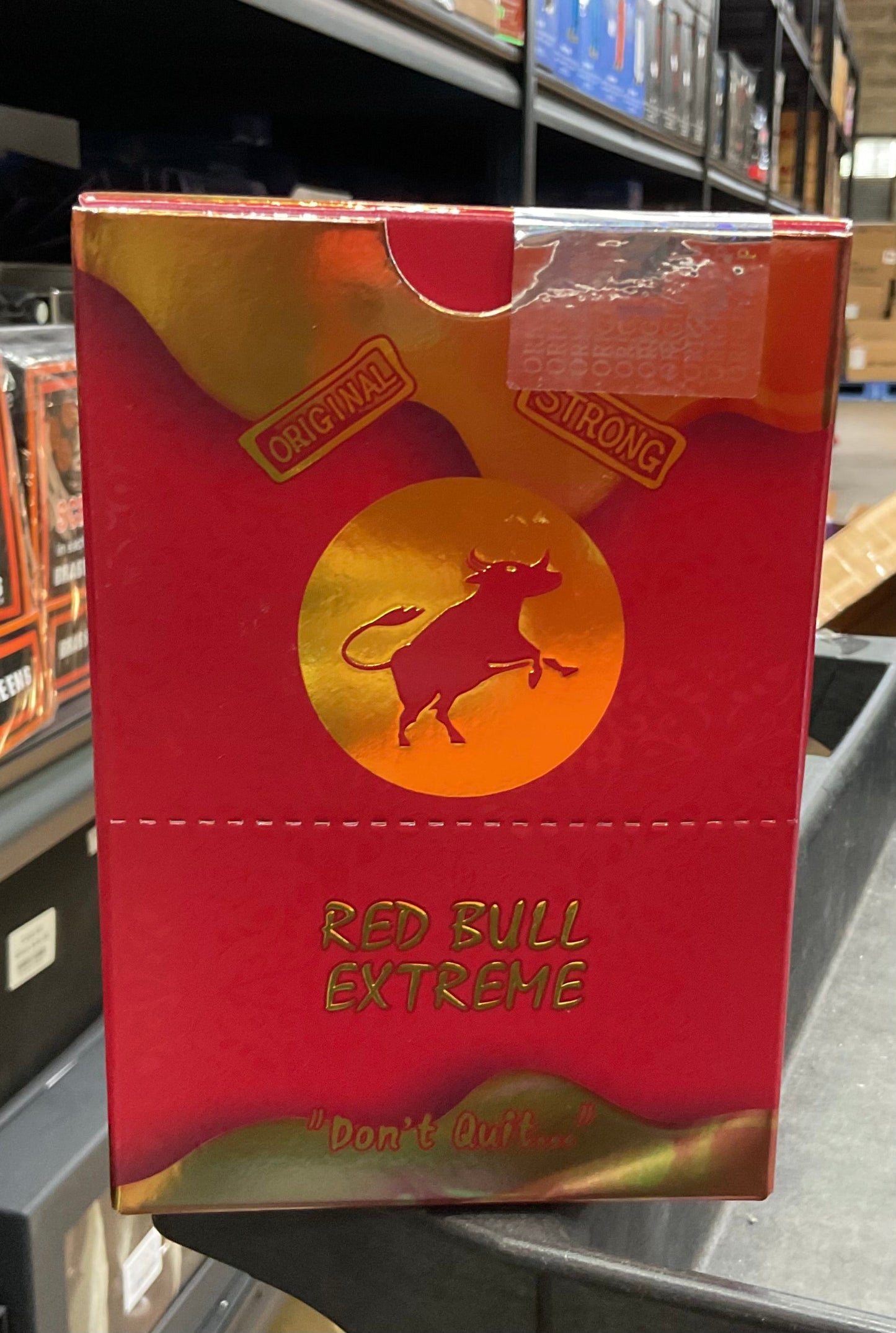Red Gold  Bull  Extreme Original Strong