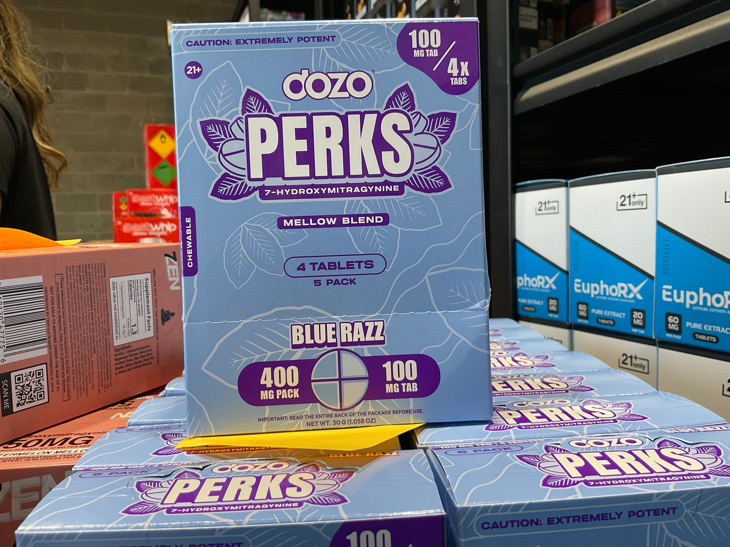 DOZO PERKES (7 Hydroxymitragynine) MELLOW BLEND *4 TABLES*