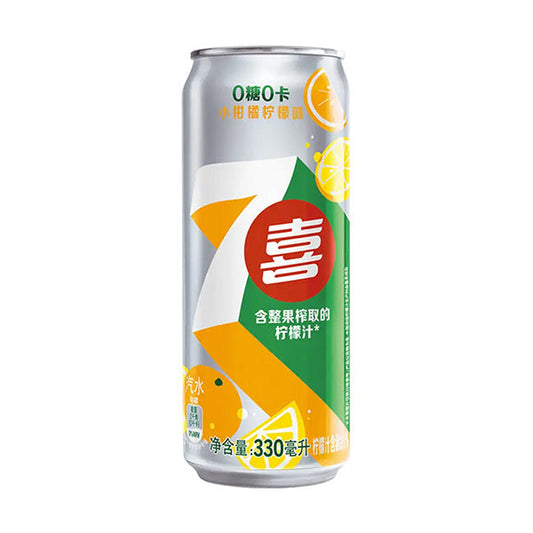 7 UP CITRUS LEMON (330ML) *12 pack) can