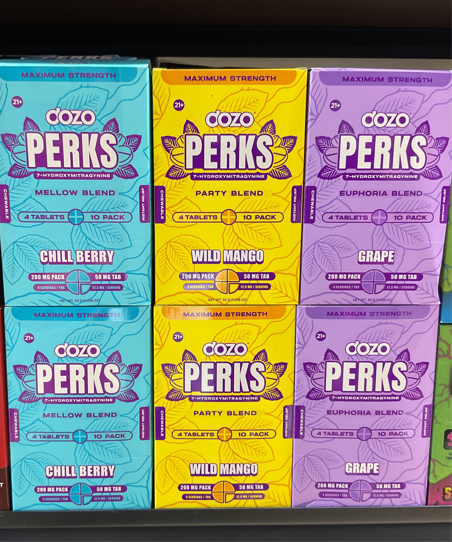 DOZO PERKS (4Tablets-10 Packs) 50Mg