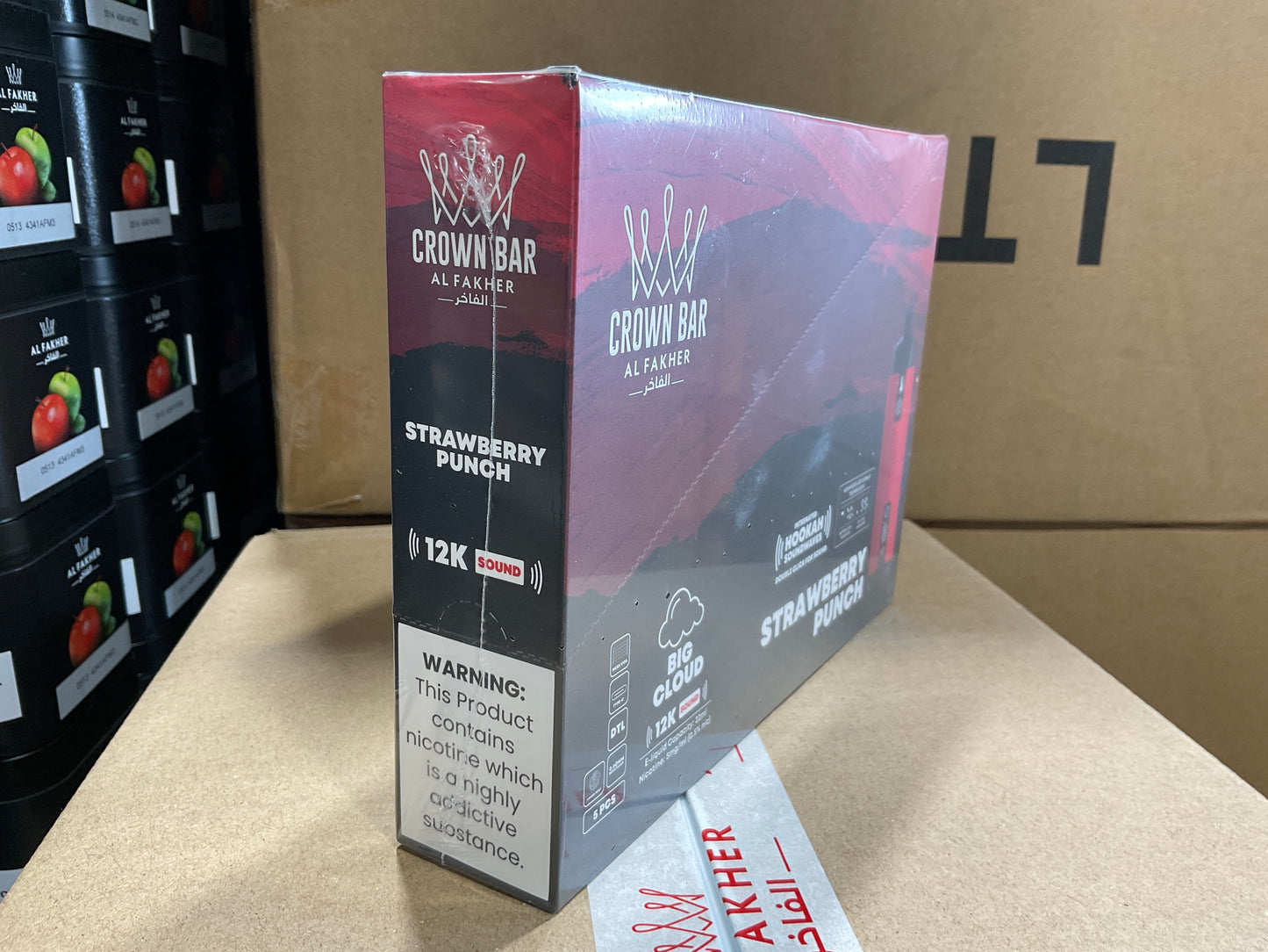 Crown Bar Alfakher 12000 Sound 5 pack