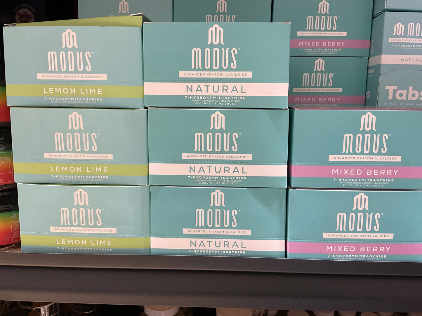 Modus 7-Hydroxymitragynine Shots 30Mg (12Pcs)