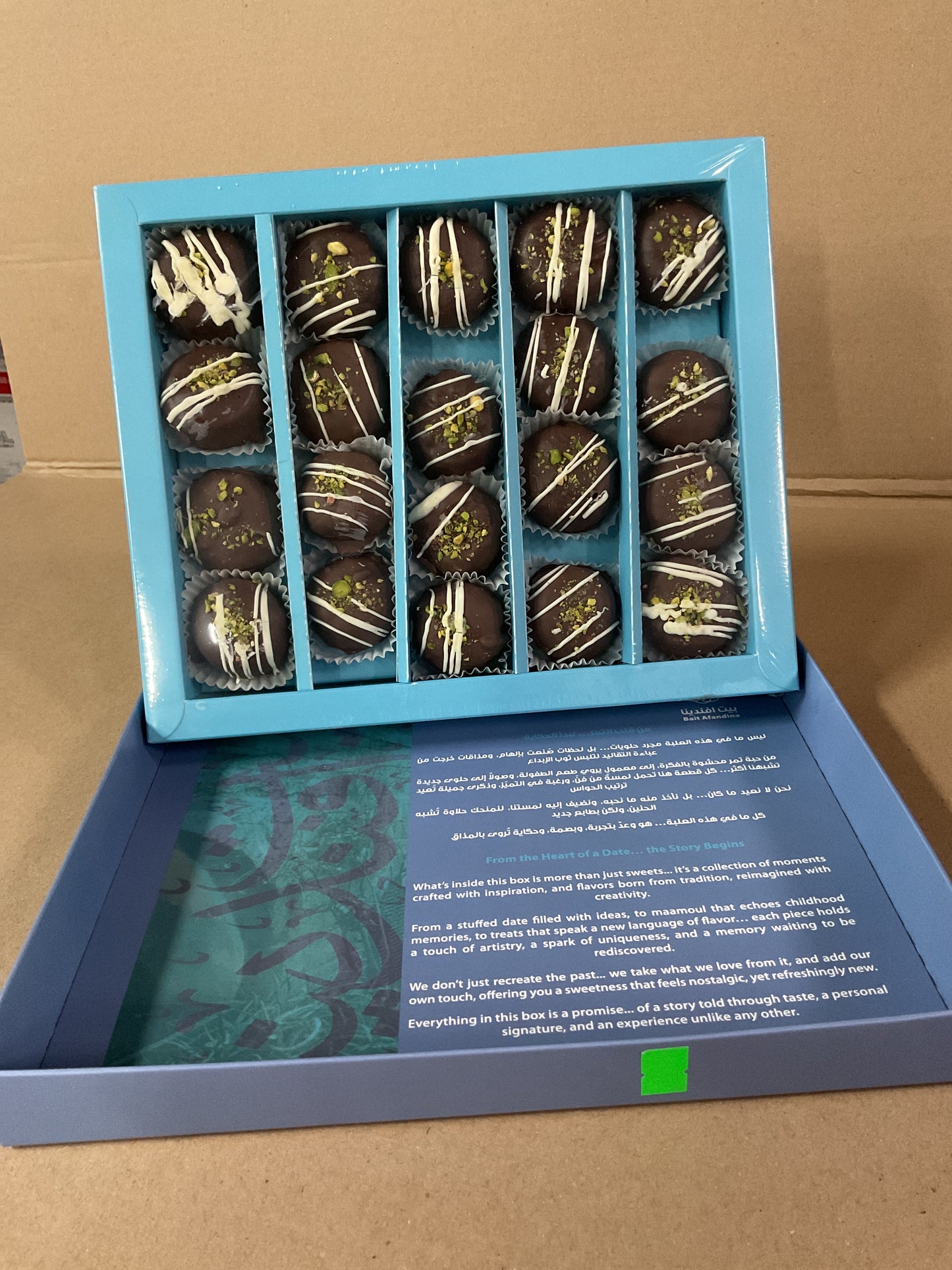 CHOCOLATE DIPPED MAAMOUL