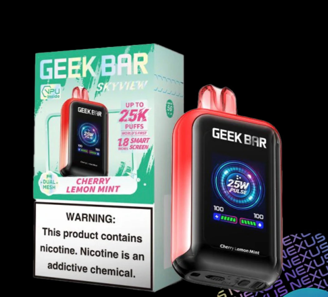 Geek Bar Skyview 25K Puffs (5 Pack)